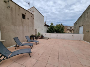 T4- terrasse 50m², garage, centre-ville, Narbonne